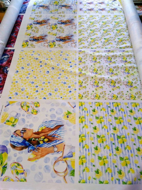 POLYBAVLNA-panel 35x35 cm BOHO SUMMER — foto 2