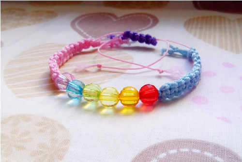 Náramek Shamballa Rainbow #0168 — foto 3
