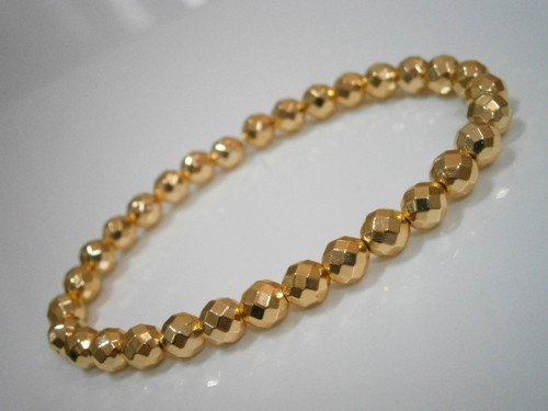Elegantní náramek - Hematit Gold — foto 2