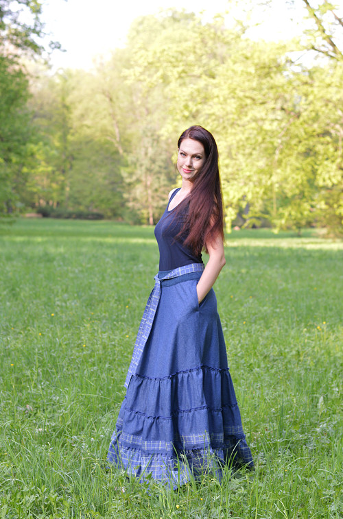 Džínsová sukňa "Ria" — foto 2