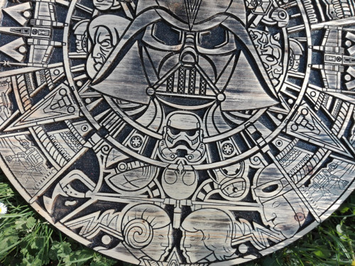 Star Wars dřevořezba na stěnu var. 1 — foto 3