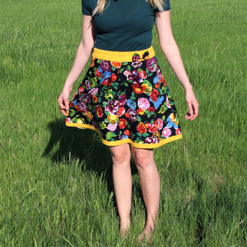 Kvetová sukňa — foto 2