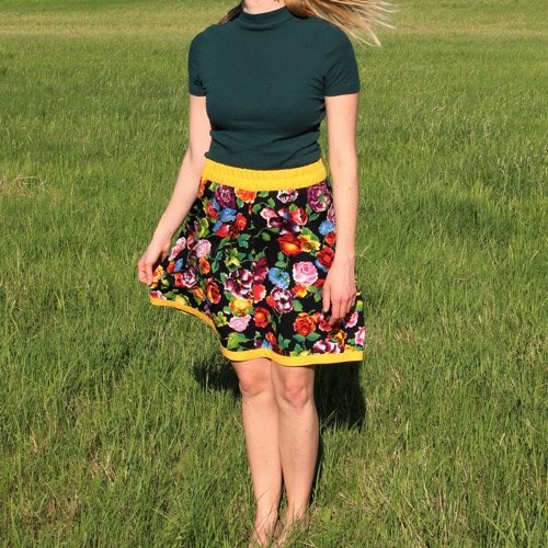 Kvetová sukňa — foto 3