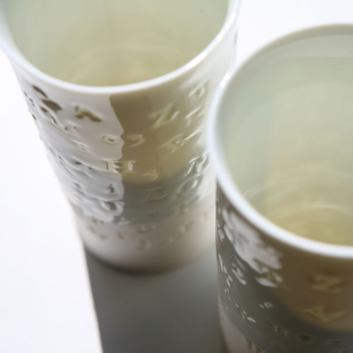 Prosvítavý abc (porcelán) — foto 6