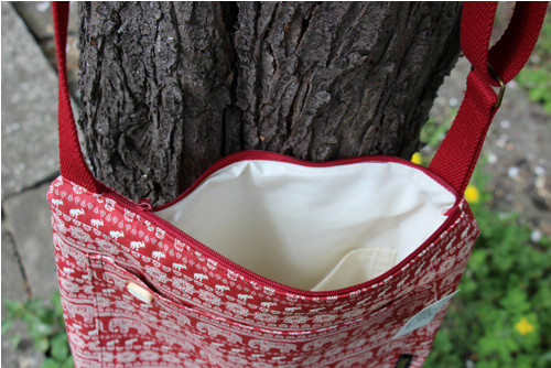 Crossbody- Červení sloni — foto 3