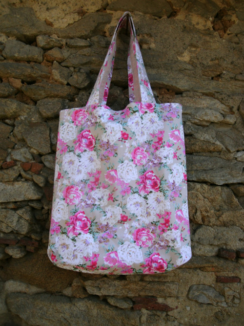 Pink flower denim - kabeloša — foto 4