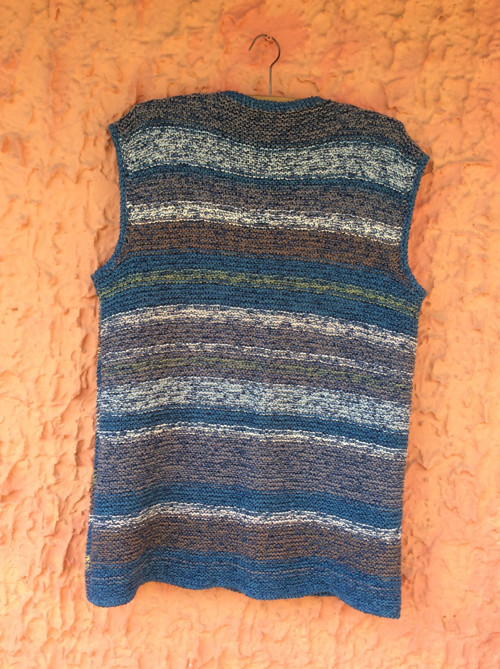 Pletená oversize vesta — foto 4