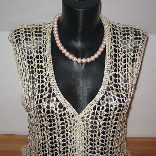 Vestička smetanová 12862 — foto 2