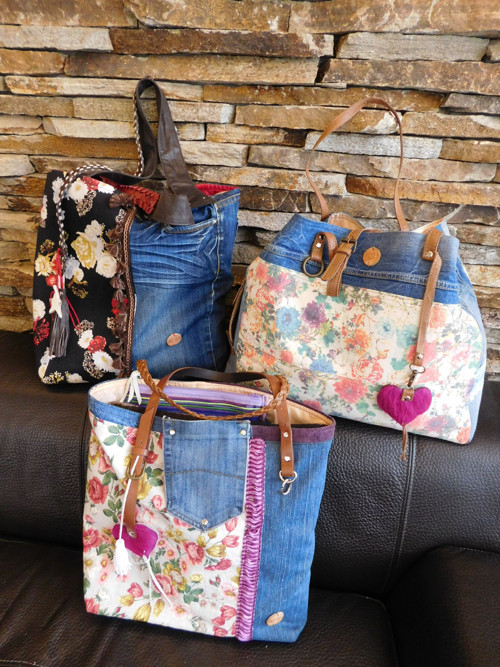 Vintage jeans bags — foto 4