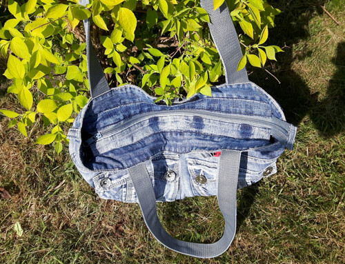 Vyšisovaná riflová — foto 3