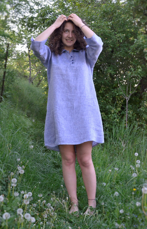 Lněné košilošatky: letní — foto 2