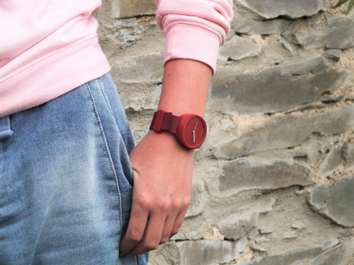 Designové hodinky duha ruby red — foto 3