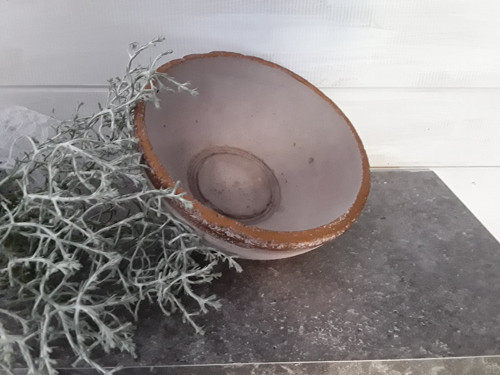 Miska polokoule "Bronzový okraj" — foto 4