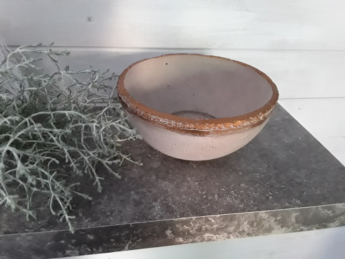 Miska polokoule "Bronzový okraj" — foto 6