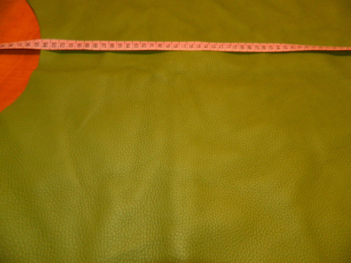 Výseková kůže - ARMY (khaki) — foto 2