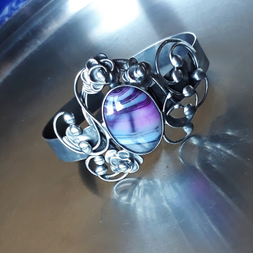 Violet Dream - náramek (achát) — foto 2
