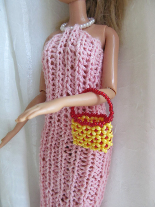 Kabelka pro Barbie - červenožlutá — foto 2