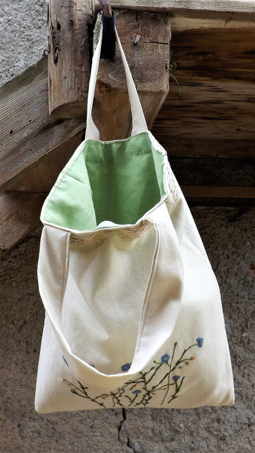 Shopper len na lnu — foto 2