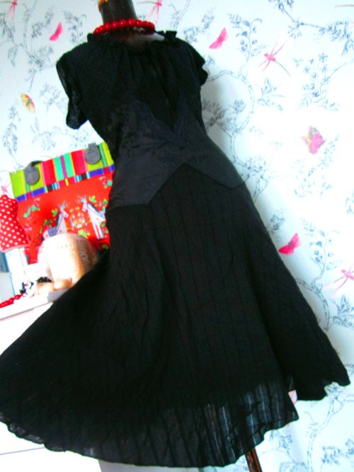 Black dress Mexico inspired — foto 2