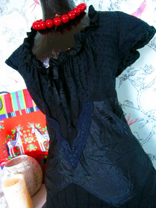 Black dress Mexico inspired — foto 4