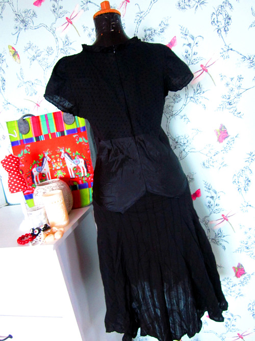 Black dress Mexico inspired — foto 6