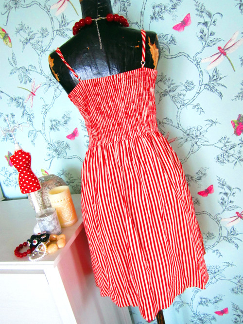 Šatečky red&white sailor — foto 5