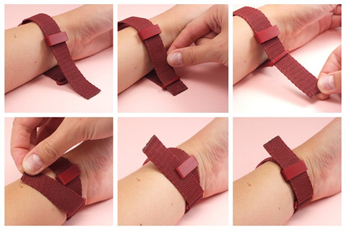 Designové hodinky duha ruby red — foto 5