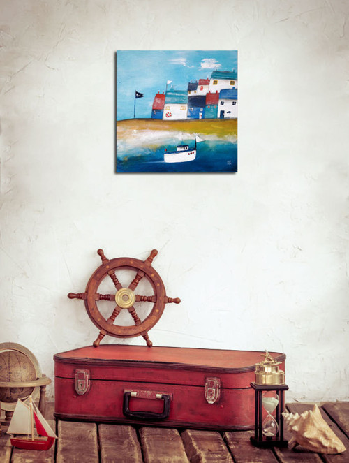 Salty harbor, 30x30 cm — foto 2