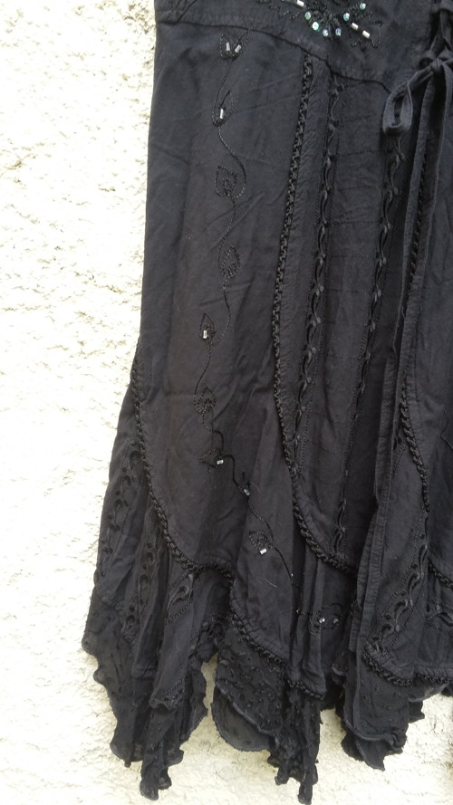 Černé v "boho"stylu, šaty — foto 3