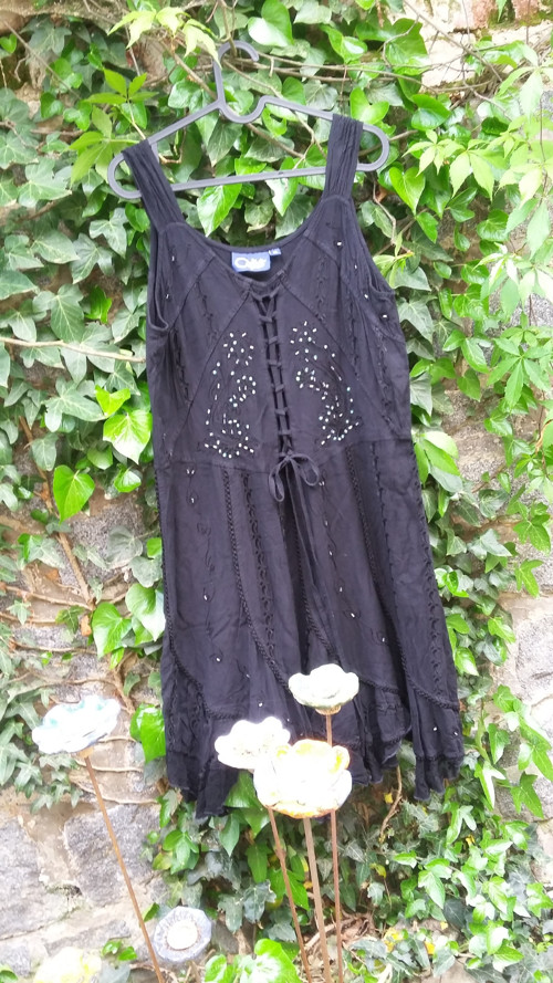 Černé v "boho"stylu, šaty — foto 5