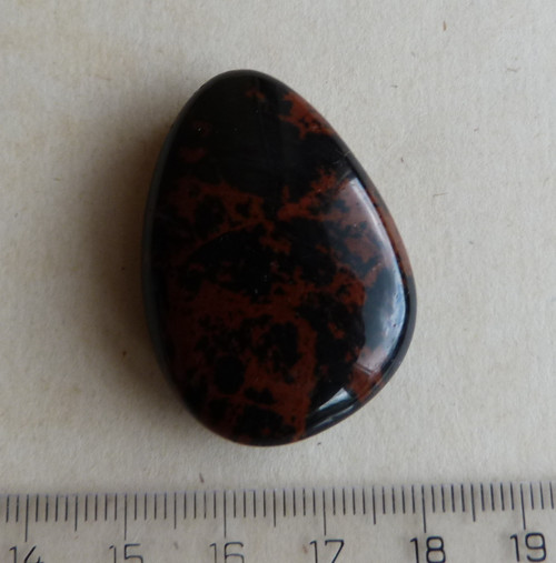 Obsidián mahagonový - 3,9 cm — foto 5