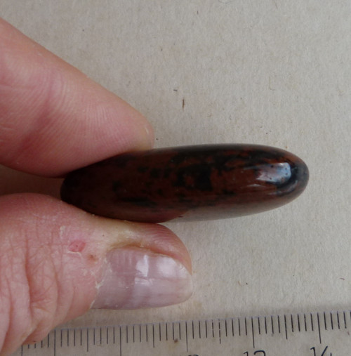 Obsidián mahagonový - 3,4 cm — foto 4