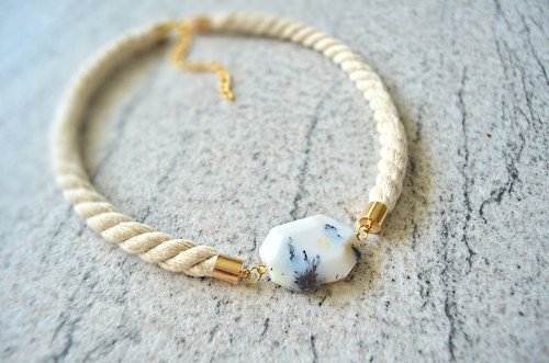 Náhrdelník SIMPLE GOLD OPAL — foto 6