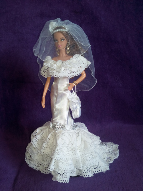 Svatební šaty pro Barbie — foto 4