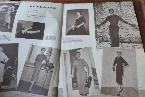Časopis Žena a móda, číslo 1/1956 — foto 4