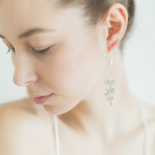 Náušnice S Lístky — foto 3
