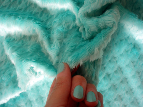 Original Minky Embossed Houndstooth Cuddle Aruba — foto 2