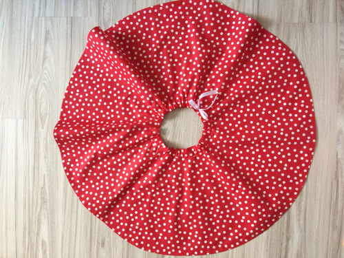 Dětská kolová sukýnka červená — foto 3