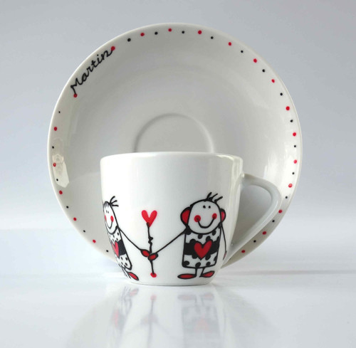 Espresso hrníček - zamilovaní — foto 2