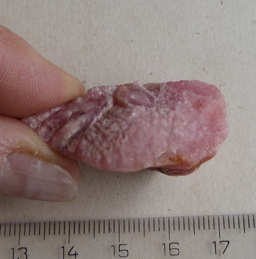 Rodochrozit surový - 3,8 cm — foto 4