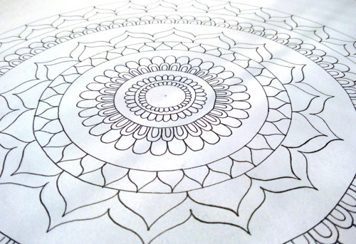 Mandala k vybarvení velká 14 — foto 4