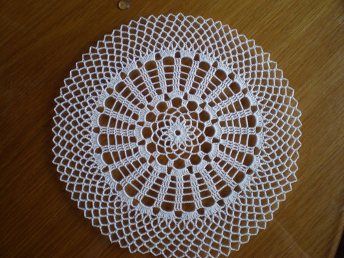 Krajka do lapače č.3 průměr 22 cm — foto 3