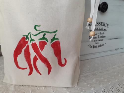 Látkový pytlík - Chilli papričky — foto 3
