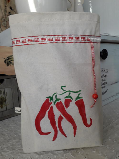 Látkový pytlík - Chilli papričky I — foto 2