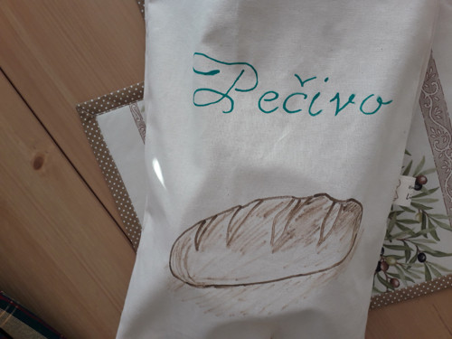 Látkový pytlík na chleba - chlebovník — foto 3
