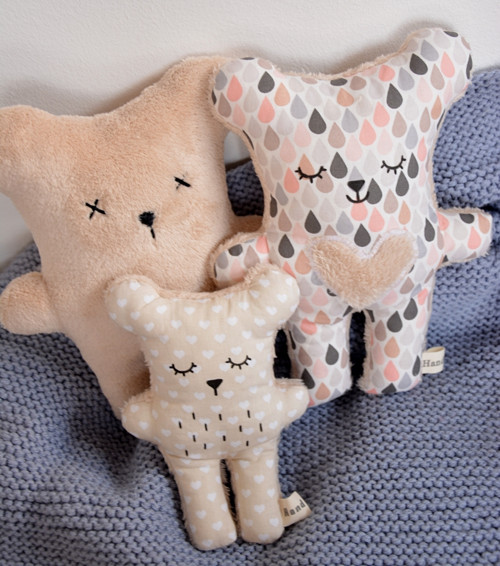 Wide Bubu Bear beige drops — foto 5
