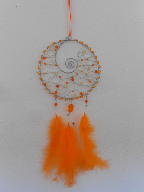 Lapač snů - dreamcatcher, sluníčkový — foto 2