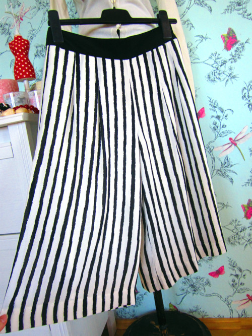 Culottes v pruhu — foto 2