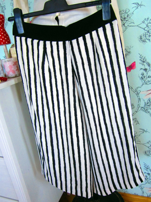 Culottes v pruhu — foto 3