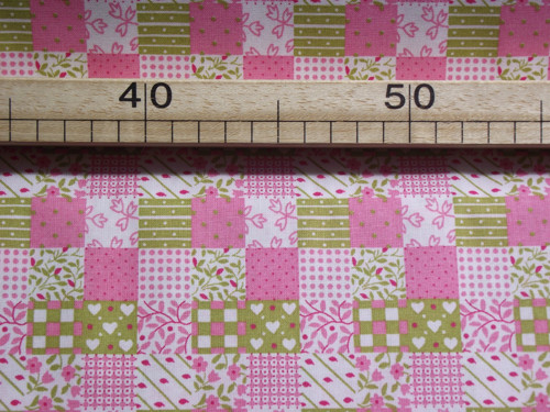 Růžový patchwork — foto 2